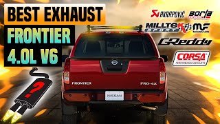 Nissan Frontier Exhaust Sound 40L V6 🔥 Straight PipeFlowmasterTurboUpgradeModsReviewGibson [upl. by Gatian593]