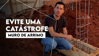 SEU VIZINHO PODE TE FERRAR MURO DE ARRIMO [upl. by Acinelav]