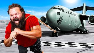 Worlds Strongest Man vs PLANE [upl. by Uhsoj]