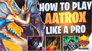 WILD RIFT  How To Play Aatrox Like A PRO  Challenger Aatrox Gameplay  Guide amp Build [upl. by Notgnilra]