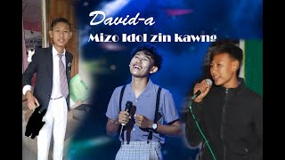 MIZO IDOL FINALIST DAVIDA ZINKAWNG [upl. by Neret]