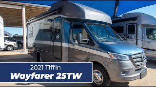 2021 Tiffin Wayfarer 25TW  Full Service Walk Through [upl. by Heck]