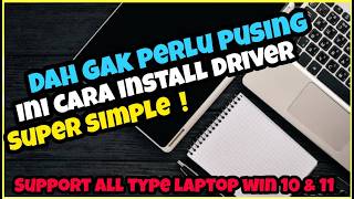 Otomatis  Cara Update amp Install Driver Laptop Komputer [upl. by Hufnagel]