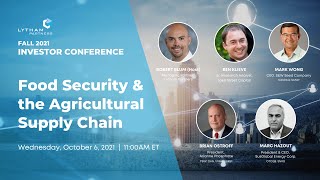 Food Security amp the Agricultural Supply Chain Panel [upl. by Boigie]