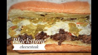 Cheesesteak Sandwich Blackstone Griddle  UnAuthentic Philly Cheesesteaks [upl. by Catherin280]