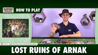 How to Play LOST RUINS OF ARNAK with a Solo Playthrough [upl. by Merete]