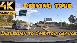 🇦🇺DRIVING TOUR  INGLEBURN TO SMEATON GRANGE 4K [upl. by Ahsoyek267]