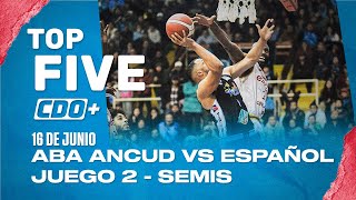 TOP 5 Español de Osorno vs ABA Ancud  Juego 2 semis  Liga JugaBet by Cecinas Llanquihue [upl. by Lemrahc760]