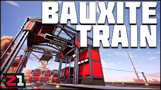 Bauxite Train Set Up  Satisfactory Update 3 Ep 17  Z1 Gaming [upl. by Day847]