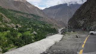 Jaglot Skardu Road Landsliding [upl. by Las614]