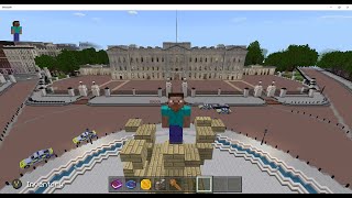 Minecraft Immersion London Buckingham palace tour [upl. by Leziar206]