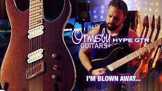 I TRIED AN ORMSBY GUITAR FOR THE FIRST TIME  Hype GTR Ando San Review [upl. by Aikem]