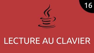 Java 16  lecture au clavier [upl. by Adlitam]