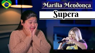 Marilia Mendonça  SUPERA Todos Os Cantos REACTION Supera TodosOsCantos MariliaMendonca [upl. by Agnizn]