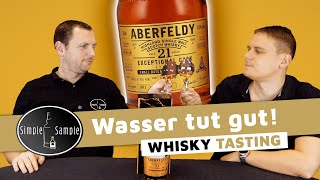 Aberfeldy 21 Jahre Pauillac Redwine Cask Whisky Tasting  Simple Sample [upl. by Adaner]