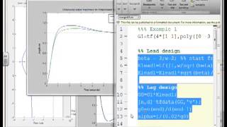 Margins 14  leadlag compensation with MATLAB [upl. by Ylecic911]