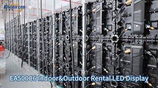 EA500C6 Indoorampoutdoor Rental LED Display  EagerLED LED Screen Factory [upl. by Saiff]