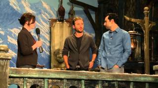 Middleearth News Exclusive Interview with Aidan Turner and Dean OGorman [upl. by Netloc]