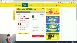 Juego la tinka por 13 Millones dia del sorteo Domingo 03 de julio del 2022 [upl. by Keppel]