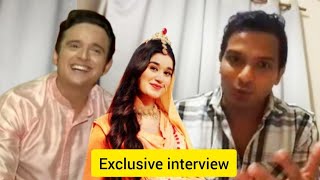 INTERVIEW sujay reu and prachi bansal ki BEST JODI hai says basant bhatt shrimad ramayan [upl. by Malha870]