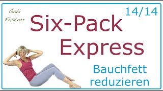 1414❗️20 min sixpack express  kurz und intensiv  ohne Geräte auf der Matte [upl. by Dnomasor]