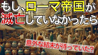 もしローマ帝国が滅びなかったら？現代ヨーロッパと比較してみた [upl. by Adok]