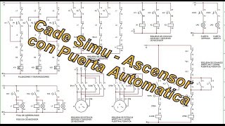 CADe SIMU Ascensor con puerta automática [upl. by Milburn]