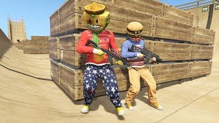 MINIJUEGO INTENTA NO MORIR  GTA V ONLINE  GTA 5 ONLINE [upl. by Best298]