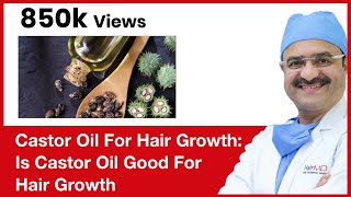 Castor Oil For Hair Growth Is Castor Oil Good For Hair Growth  HairMD Pune  In HINDI [upl. by Federica]