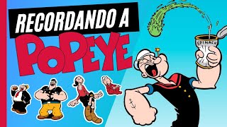 HISTORIA ORIGEN y CURIOSIDADES de POPEYE EL MARINO [upl. by Vudimir876]