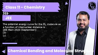 The potential energy curve for the H2 molecule as a function of internuclearI Krishna Ke Doubts [upl. by Andi59]