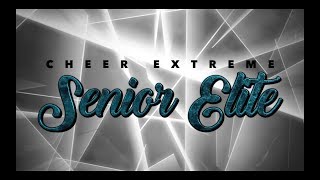 Cheer Extreme Senior Elite 201819 [upl. by Zobias]