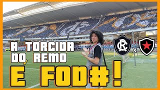 ESSA TORCIDA FEZ UMA FESTA SURREAL CLUBE DO REMO 2 X 1 BOTAFOGOPB VLOG [upl. by Innep]