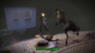 Fallout 4 Whispering Hills  Killing Sirenhead [upl. by Edouard848]