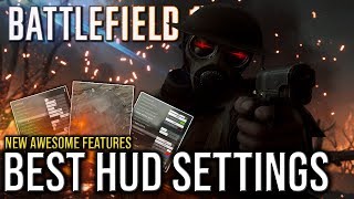 Best NEW HUD Settings for Battlefield 1  BATTLEFIELD 1 [upl. by Nylde]