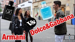 Acqua di Gio profumo vs DolceampGabbana light blue eau intense  fragrance test [upl. by Japeth799]