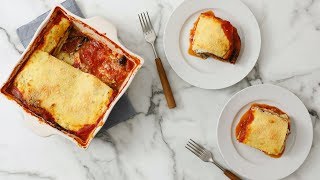 Eggplant Ricotta Bake  Martha Stewart [upl. by Nahseez]