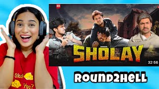 Sholay  Round2hell  R2h Old Video Vibes  Reaction [upl. by Eeleimaj]