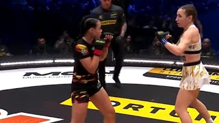 MARTA quotLINKIMASTERquot LINKIEWICZ vs LEXY CHAPLIN CLOUT MMA 4 [upl. by Anilam360]