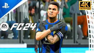 FC 24 Juventus VS Inter Milan  Coppa Italia  PS5 Gameplay 4K 60FPS HDR [upl. by Rosdniw524]