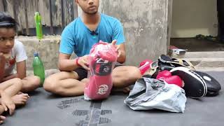 Best Budget Leather 🥊🥊 Boxing Gloves from Meesho  Boxing Gloves Unboxing in Hindi [upl. by Akinit477]