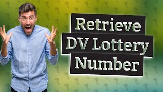 How can I check my DV Lottery without confirmation number [upl. by Gall738]