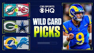 NFL Wild Card BETTING PREVIEW Expert Picks For EVERY GAME I CBS Sports [upl. by Notnyw327]