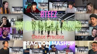 ATEEZ에이티즈  Wonderland Dance Practice REACTION MASHUP [upl. by Senilec]