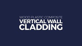 How To Install Cladco Composite Wall Cladding Vertically [upl. by Gillett377]