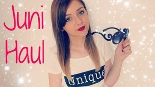 Juni Haul  Zara  Vero Moda  Bijou Brigitte [upl. by Cychosz]