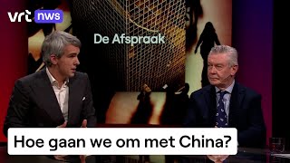 Jonathan Holslag en Karel De Gucht analyseren bezoek De Croo aan China [upl. by Alikat73]