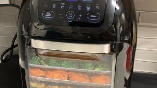 10 Quart Air Fryer Deluxe Review of CHEFMAN MultiFunctional Air Fryer [upl. by Marc]