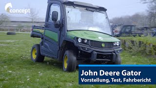 John Deere Gator im Concept Test  865M Praxisbericht und Vorstellung [upl. by Pardo]