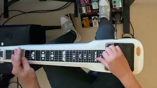 Lap Steel Lunchbox 2  Major scale moves  “I Had Some Help” by Morgan Wallen and Post Malone [upl. by Katine]